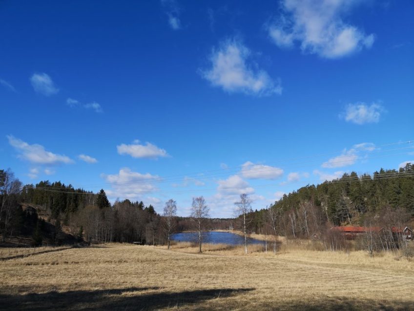 Storträsket och Gottsunda fornborg.