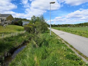 Smedbyån, Åkersberga