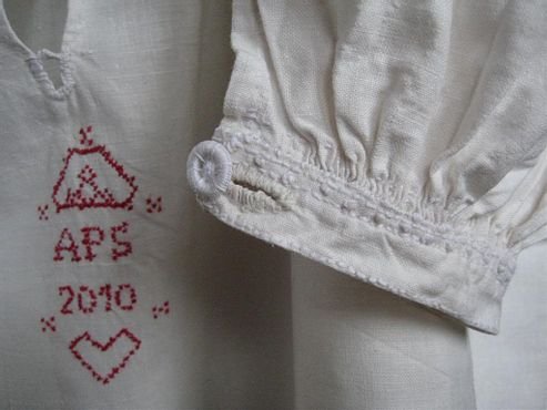 särk folkdansdräkt Tornabygden